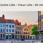 La Mezzanine - Stade Mauroy, Gare 3 Min Apartman Villeneuve d'Ascq