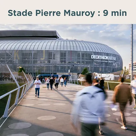 Apartamento La Mezzanine - Stade Mauroy, Gare 3 Min *